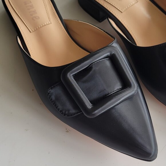 Black Mules size 11 -brand new -never worn - Picture 3 of 9